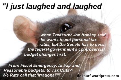 Tax Cut Rat
